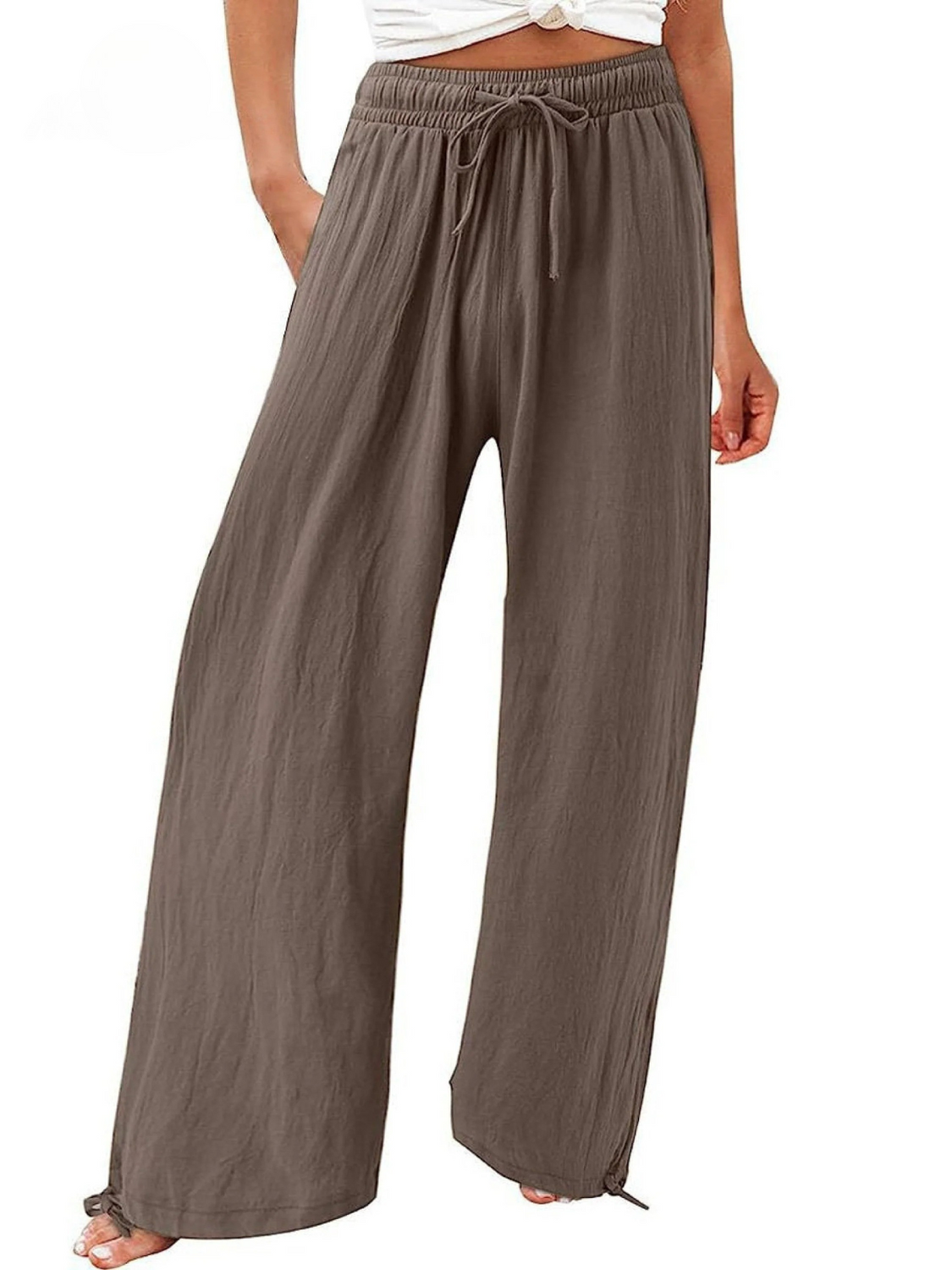 Women's Wide Leg Casual Pants