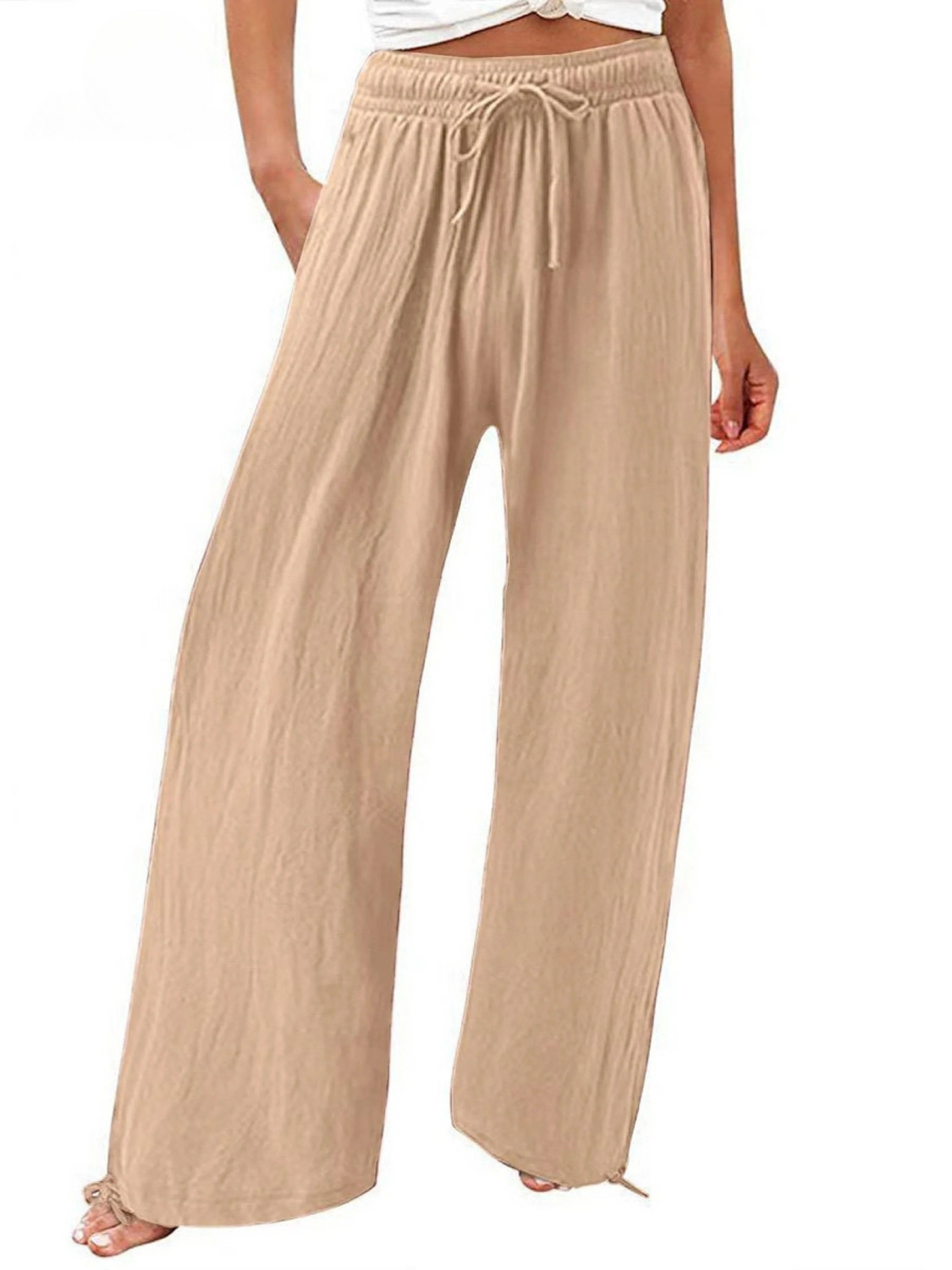 Women's Wide Leg Casual Pants