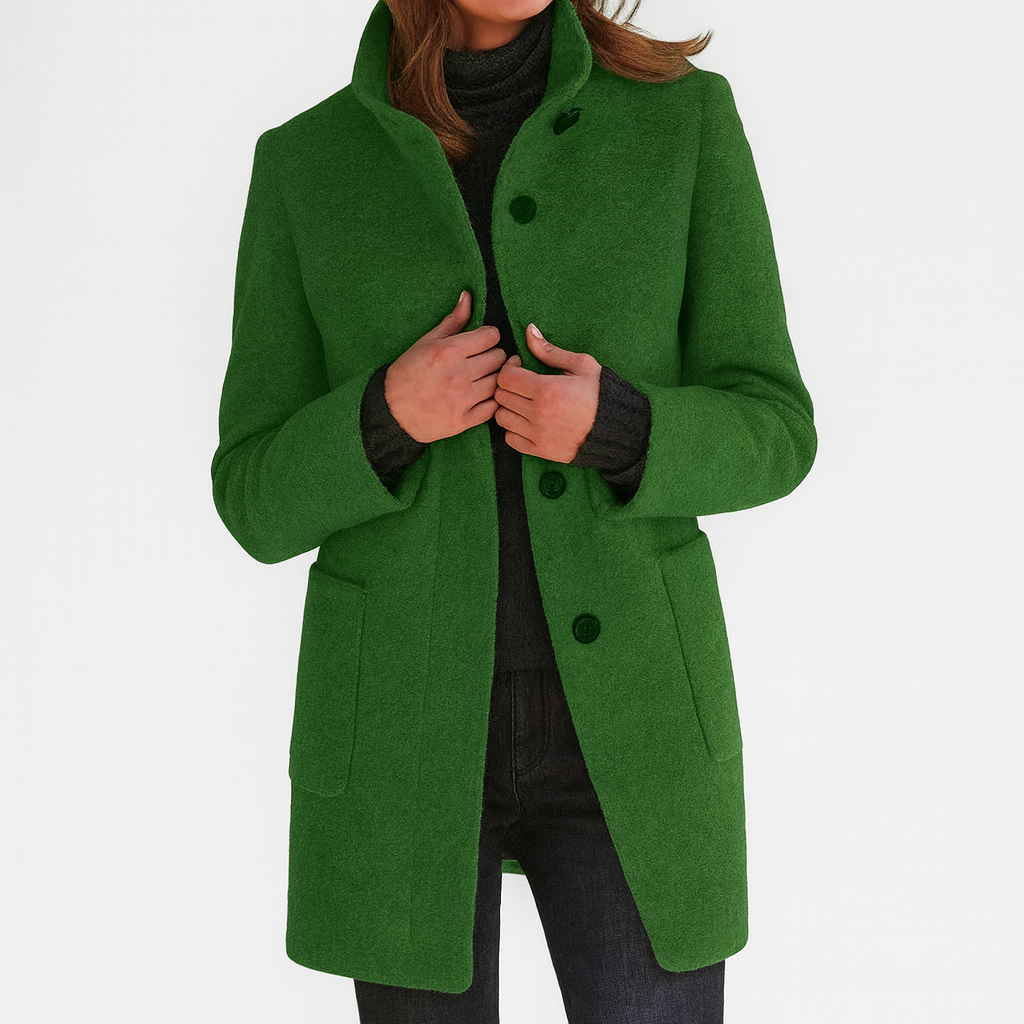Emma & Rose™ | Ladies Coat with High Collar