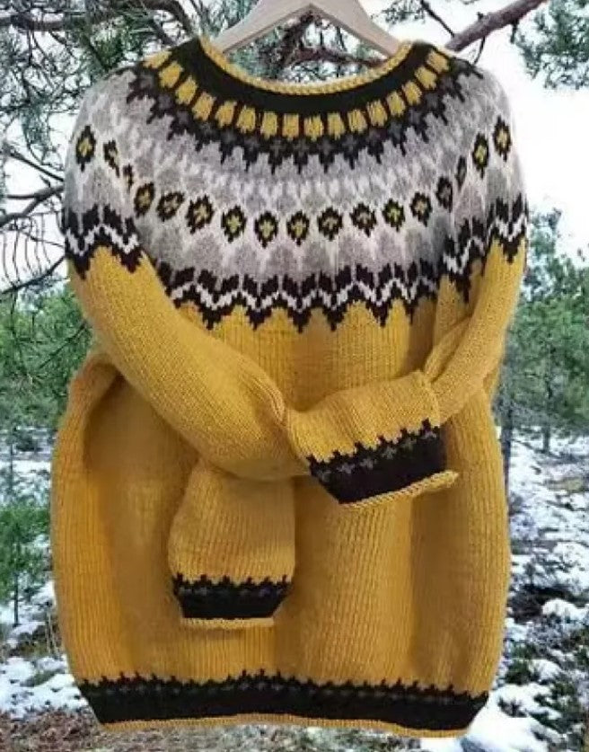 Abigail | Golden Dawn Knit Sweater