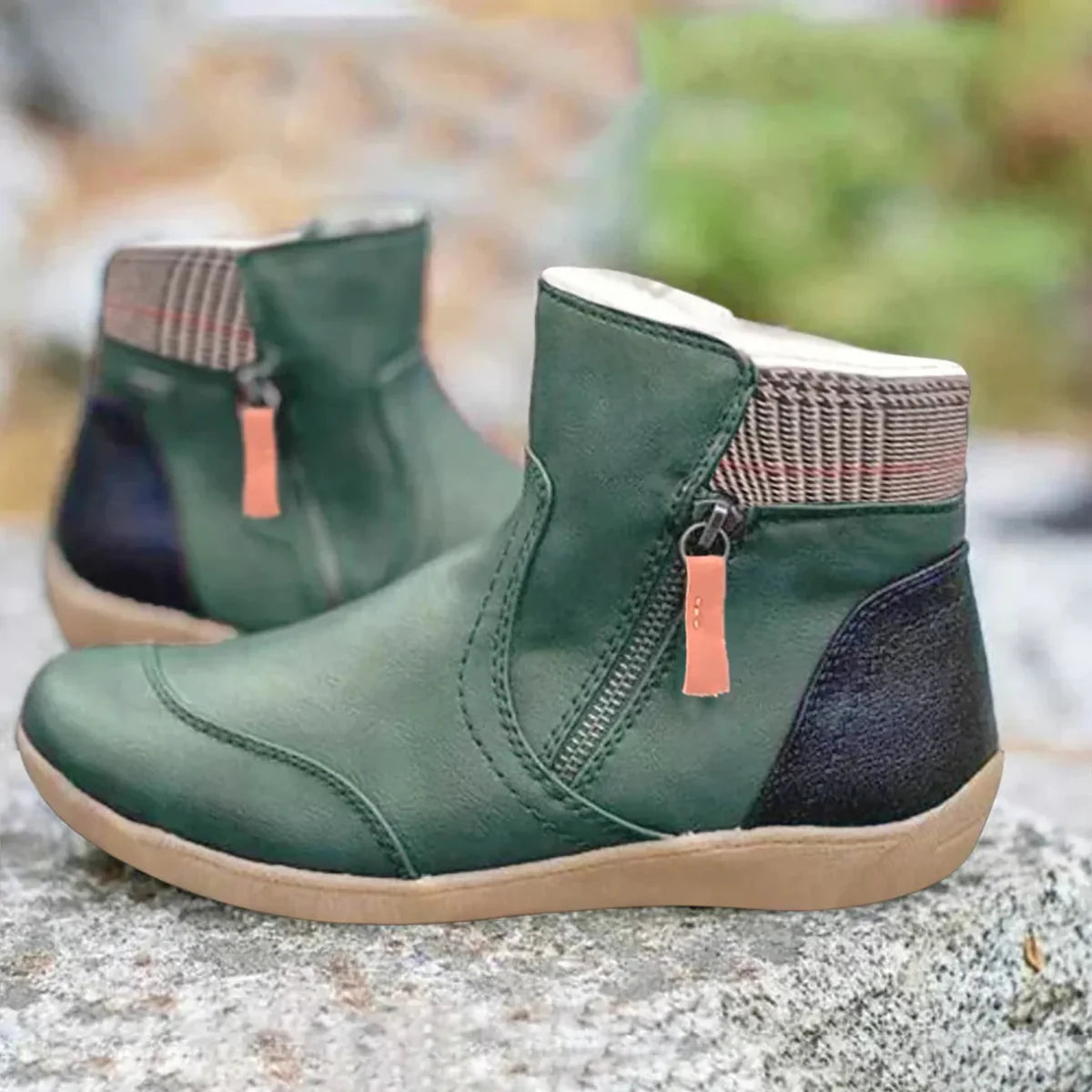 Emma & Rose™ | Waterproof Orthopedic Leather Boots With Slip-Resistant Sole