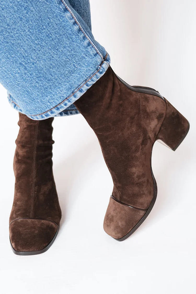 Emma & Rose™ | Square toe heeled boots