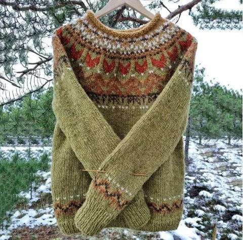 Olive | Meadow Knit Sweater