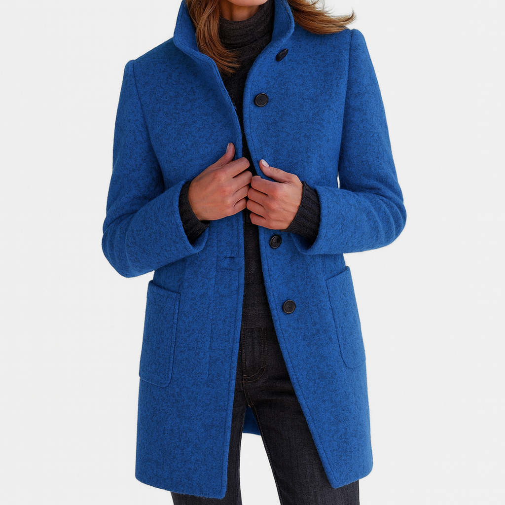 Emma & Rose™ | Ladies Coat with High Collar
