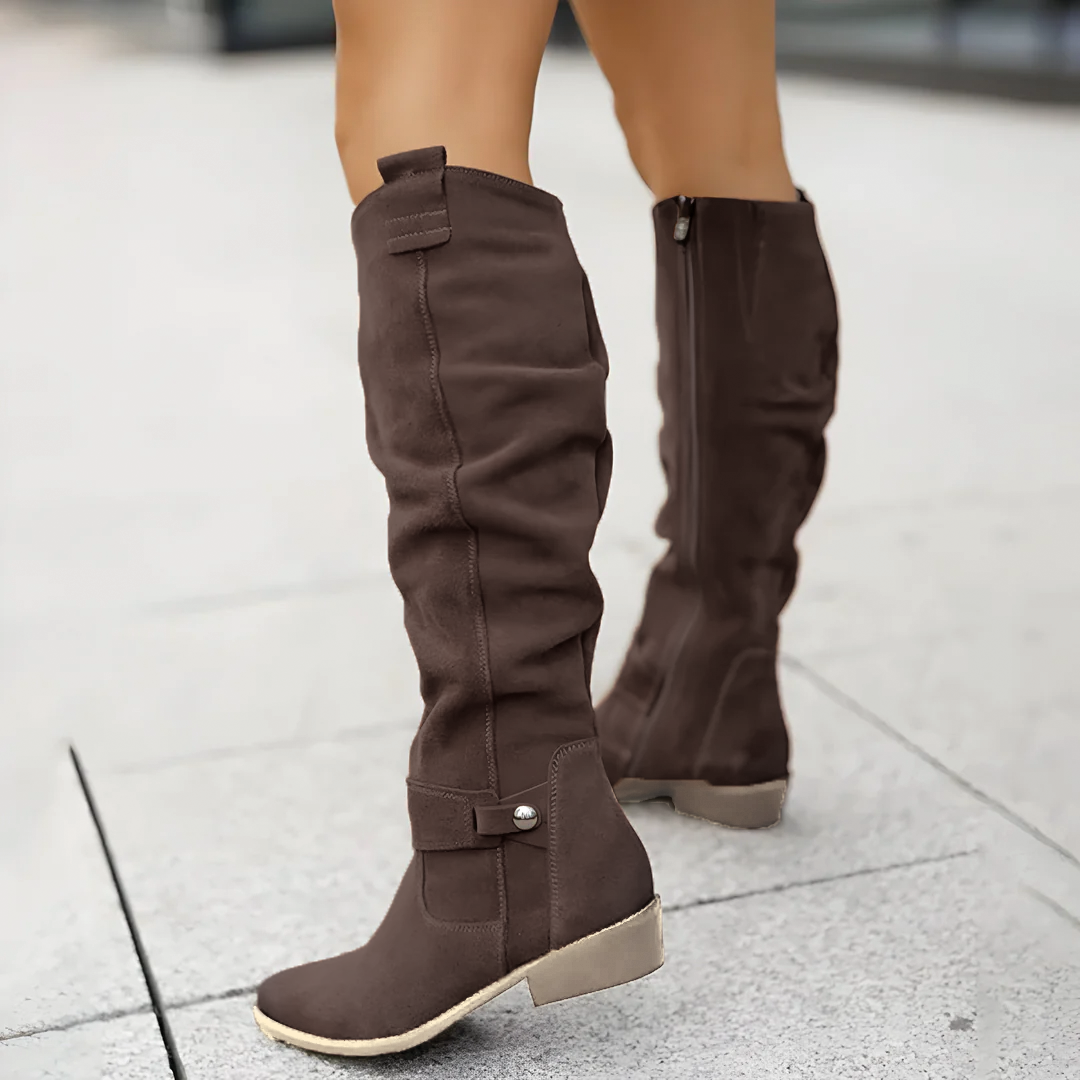 Emma & Rose™ | Suede Knee Boots