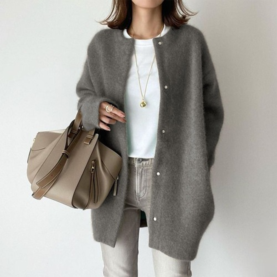 Kimberly | Women’s Elegant Relaxed Fit Warm Winter Cardigan
