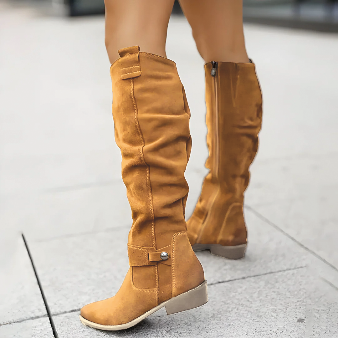 Emma & Rose™ | Suede Knee Boots