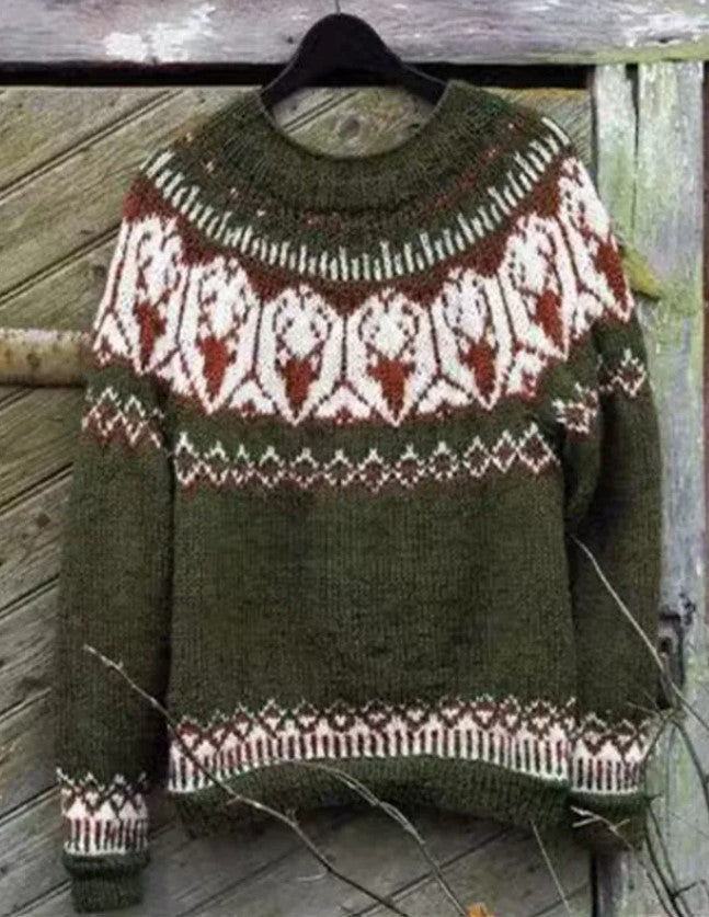 Charlotte | Woodland Spirit Knit Sweater